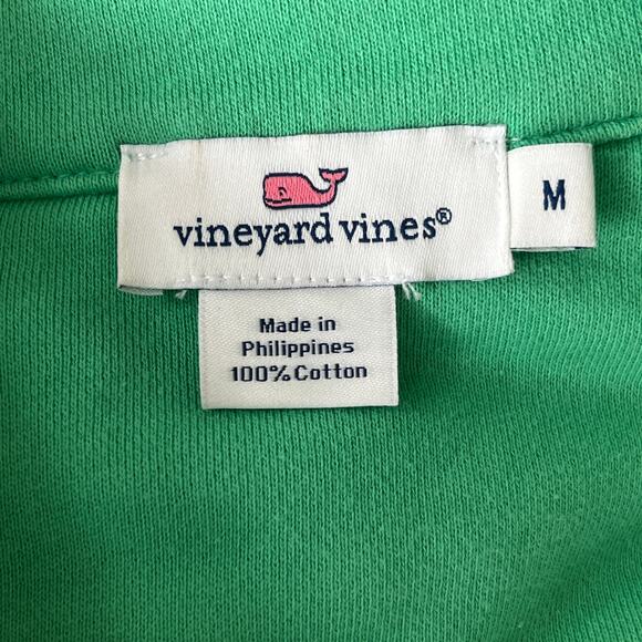 Vineyard Vines Shep 1/4 Zip Pullover Watermelon Medium - Picture 4 of 4